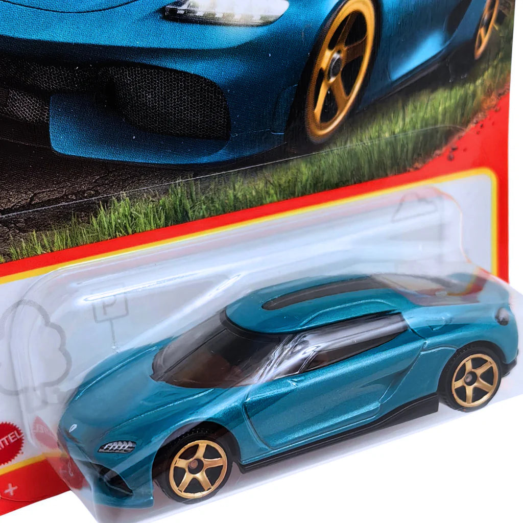 MATCHBOX 2021 KOENIGSEGG GEMERA BLUE BOX Diecast Toyz SG
