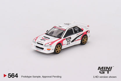* PRE ORDER * MINI GT #564 "Subaru Impreza WRC98  1999 Rally Tour de Corse #22" (LHD)