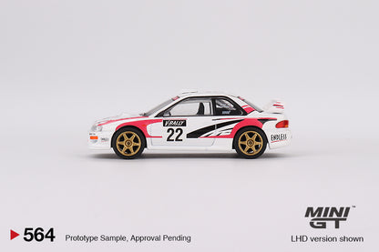 * PRE ORDER * MINI GT #564 "Subaru Impreza WRC98  1999 Rally Tour de Corse #22" (LHD)