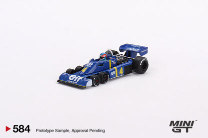 * PRE ORDER *  MINI GT #584 "Tyrrell P34 #4 Patrick Depailler 
1976 Swedish GP 2nd Place"