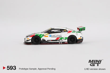 *PRE ORDER * MINI GT #593 1/64 "Nissan GT-R NISMO GT3 #23 KCMG 
2018 FIA GT World Cup Macau" (LHD) - BLISTER PACK