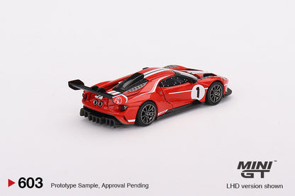 * PRE ORDER * MINI GT #603 Ford GT MK II #013 Rosso Alpha (LHD)