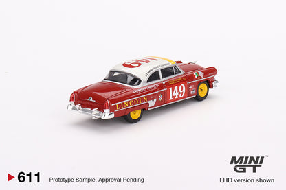 * PRE ORDER *  MINI GT #611 Lincoln Capri 1954 Carrera Panamericana Class Winner #149
( LHD )