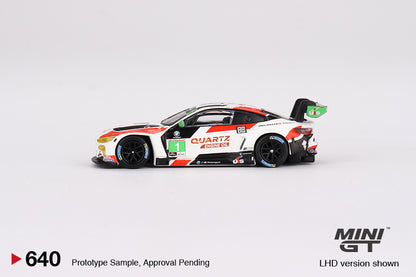 MINI GT #640 1/64 BMW M4 GT3 #1 Paul Miller Racing  IMSA 2023 Sebring 12 Hrs. GTD Winner (LHD)