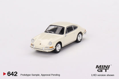 * PRE ORDER * MINI GT #642 1/64 Porsche 901 1963 Ivory (LHD)
