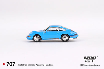 * PRE ORDER * MINI GT #707 1/64 Porsche 901 1963 'Quickblau' (LHD)
