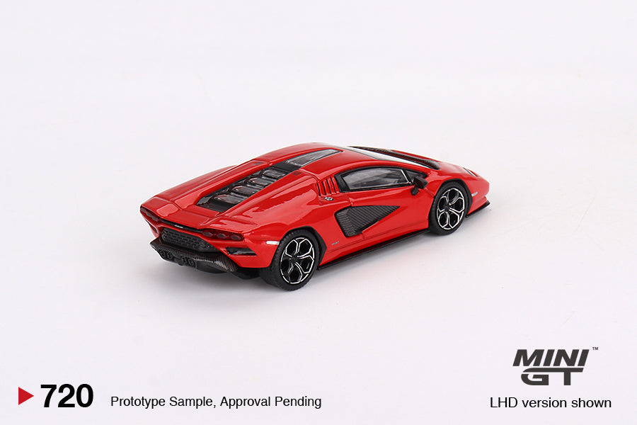 * PRE ORDER * MINI GT #720 1/64 Lamborghini Countach LPI 800-4  Rosso Mars (LHD)