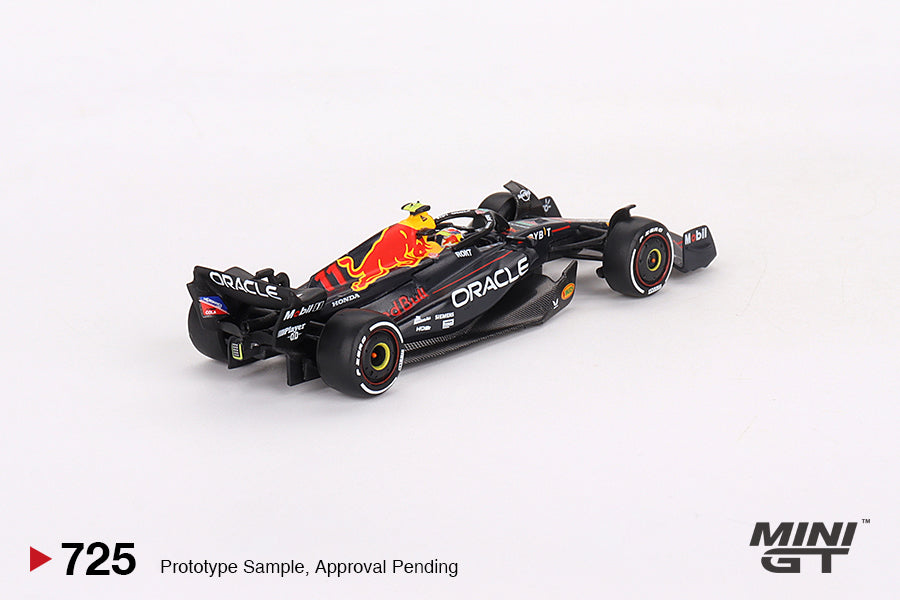 * PRE ORDER * MINI GT #725 1/64 Oracle Red Bull Racing RB19 #11 Sergio Pérez  2023 F1 2023 Saudi Arabian GP Winner