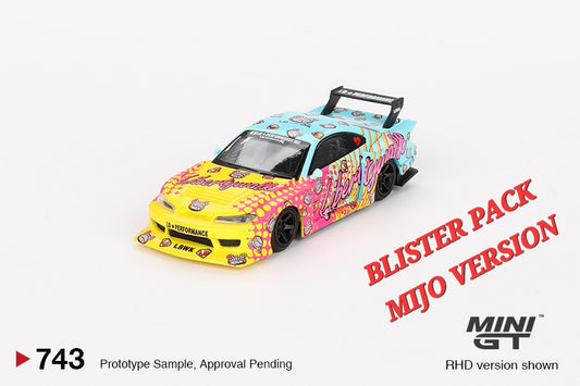 * PRE ORDER * MINI GT #743 1/64 Nissan LB-Super Silhouette S15 SILVIA LB KUMA (RHD) BLISTER PACK VER.