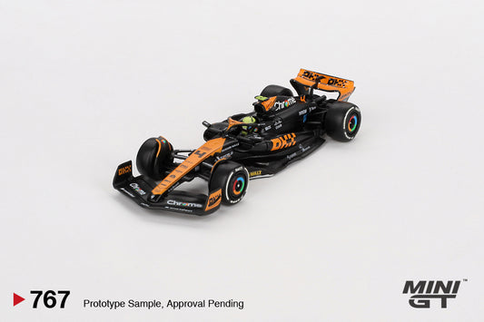 * PRE ORDER * MINI GT #767 1/64 McLaren MCL60 #4  Lando Norris  2023 F1  2023 Japanese GP 2nd Place