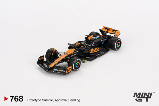 * PRE ORDER * MINI GT #768 1/64 McLaren MCL60 #81 Oscar Piastri  2023 F1  2023 Japanese GP 3rd Place