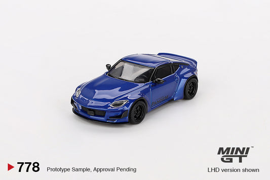 MINI GT #778 1/64 Nissan Z Pandem Seiran Blue (RHD)