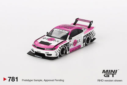 MINI GT #781 1/64 Nissan LB-Super Silhouette S15 SILVIA Auto Finesse SEMA 2023 (RHD)