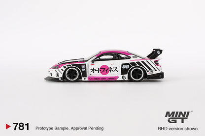 MINI GT #781 1/64 Nissan LB-Super Silhouette S15 SILVIA Auto Finesse SEMA 2023 (RHD)