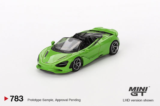 MINI GT #783 1/64 McLaren 750S Spider Mantis Green (LHD)