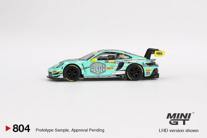 * PRE ORDER * MINI GT #804 1/64 "Porsche 911 GT3 R #28 HubAuto Racing  2023 FIA GT World Cup 70th Macau Grand Prix" (LHD)