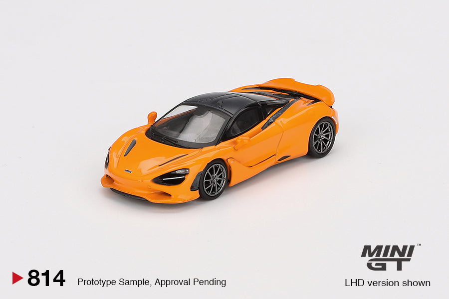 * PRE ORDER * MINI GT #814 1/64 McLaren 750S  McLaren Orange (RHD)