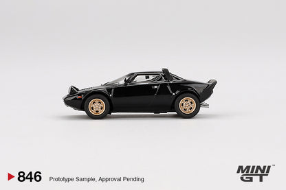 * PRE ORDER * MINI GT #846 1/64 Lancia Stratos HF Stradale Nero (LHD)