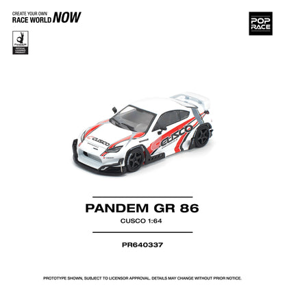 POP RACE 1/64 PANDEM GR86 - CUSCO - PR640337