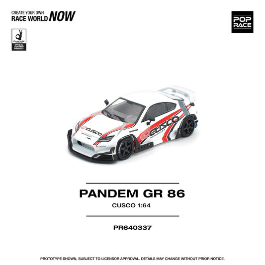 POP RACE 1/64 PANDEM GR86 - CUSCO - PR640337