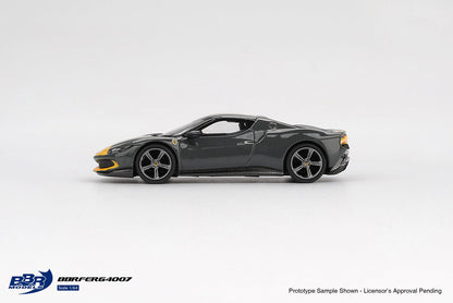BBR Models 1/64 Ferrari 296 GTB Assetto Fiorano Grigio Scuro BBRFER64007