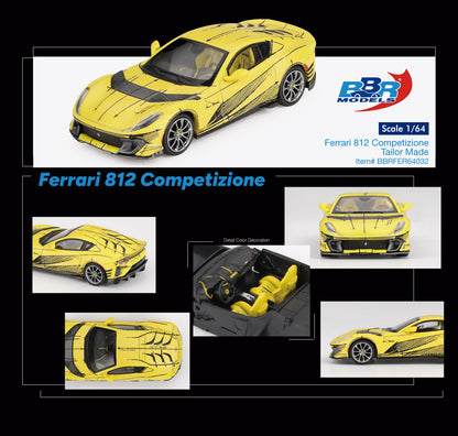 BBR MODELS 1/64 Ferrari 812 Competizione Tailor Made BBRFER64032