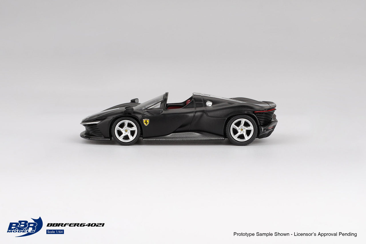 BBR Models 1/64 Ferrari Daytona SP3 Matt Black BBRFER64021