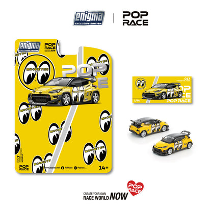 POP RACE X ENIGMA 1/64 PRE017 PANDEM YARIS – MOONEYES – PRE017
