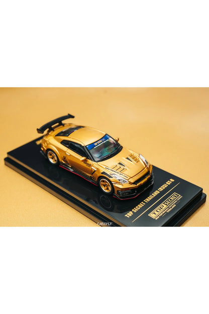INNO64 1/64 TOP SECRET THAILAND (R35) GT-R GOLD - THAILAND DIECAST EXPO 2025