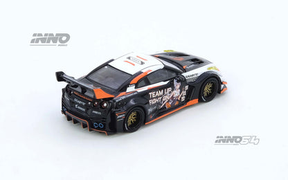 INNO 64 1/64 GT-R (R35) WIDEBODY AORUS X INNO64 LIMITED EDITION - IN64-R35LB-AORUS