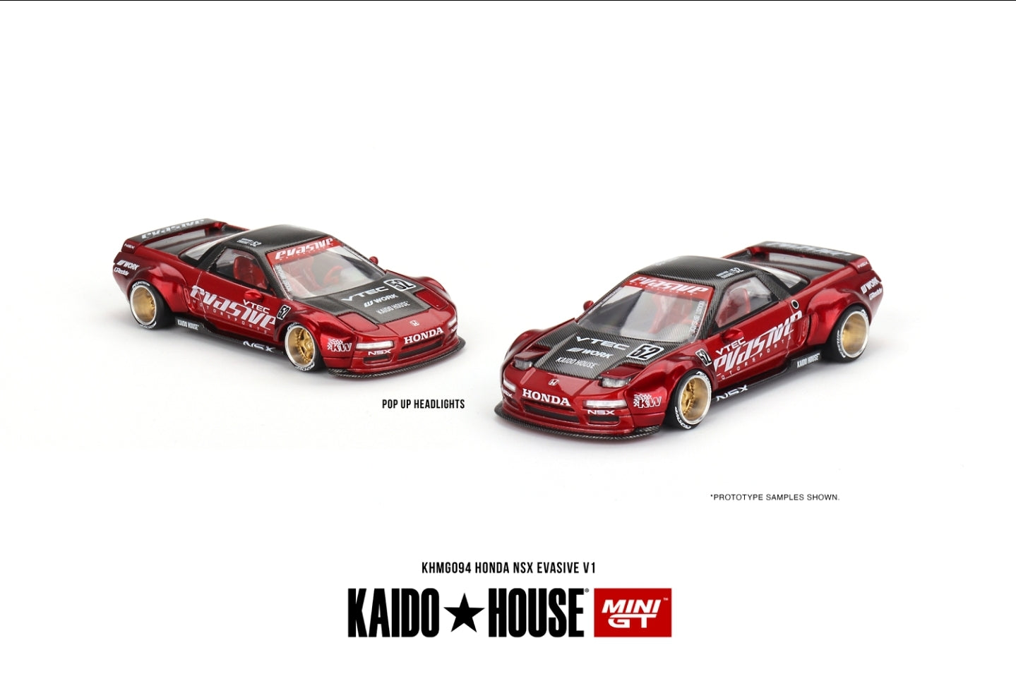 [ Kaido House x MINI GT ] Honda NSX Evasive V1 KHMG094