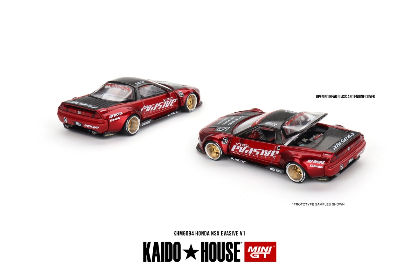 [ Kaido House x MINI GT ] Honda NSX Evasive V1 KHMG094