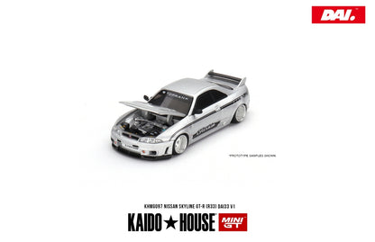 [ Kaido House x MINI GT ] Nissan Skyline GT-R (R33) DAI33 V1 KHMG097