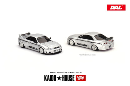 [ Kaido House x MINI GT ] Nissan Skyline GT-R (R33) DAI33 V1 KHMG097