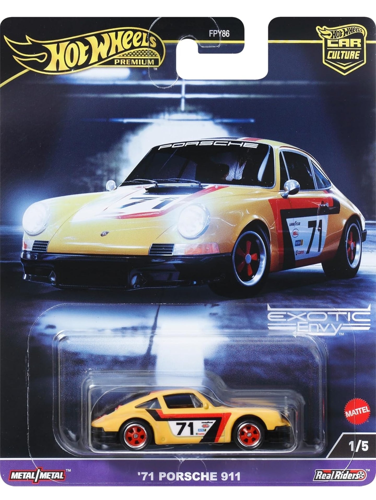 Hot Wheels Exotics Envy - '71 Porsche 911