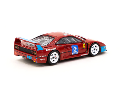 Tarmac Works X iXO Models 1/64 Ferrari F40 GT Italian GT Championship 1992 #2 - HOBBY64