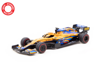 Tarmac Works 1/64 McLaren MCL35M  Abu Dhabi Grand Prix 2021 Daniel Ricciardo #3 - GLOBAL64