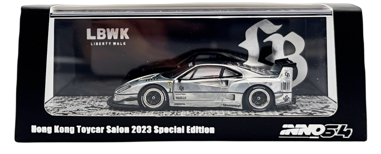 INNO 64 1/64 LBWK F40 HONG KONG TOY SALON 2023 SPECIAL EDITION ** CHASE **