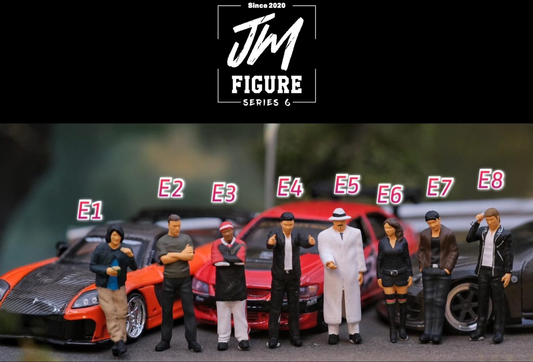 JMG FIGURINE 1/64 FAST & FURIOUS TOKYO DRIFT FIGURE * INDIVIDUAL *