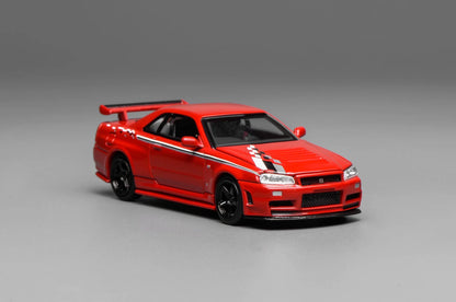 MOTORHELIX 1/64 Nissan NISMO R34 GT-R NISMO CUSTOMIZED M63420