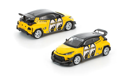 POP RACE X ENIGMA 1/64 PRE017 PANDEM YARIS – MOONEYES – PRE017