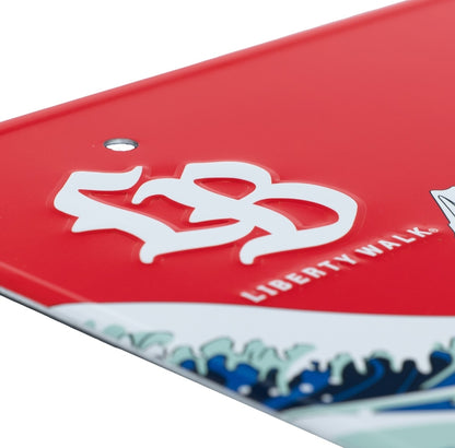 LIBERTY WALK LB Number Plate Miura Wave