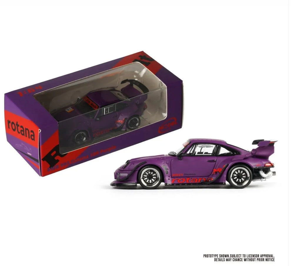 MODELMODEL 1/64 RWB 993 Rotana 18# Purple – MM64-RWB993-001