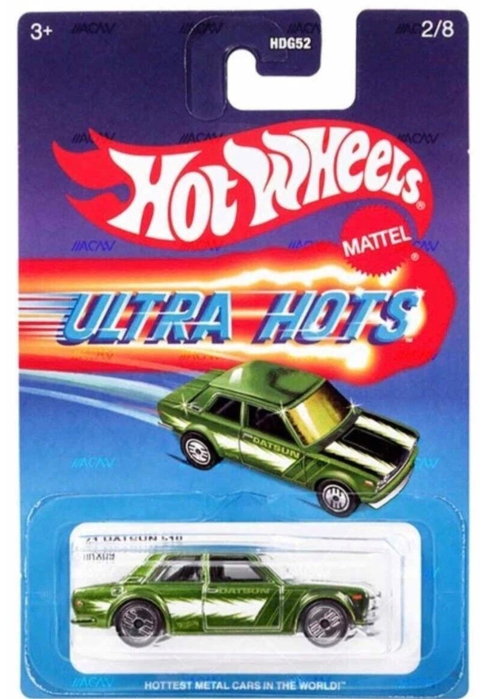 Hot Wheels 2024 Ultra Hots 979F Datsun 510 Green HRX09