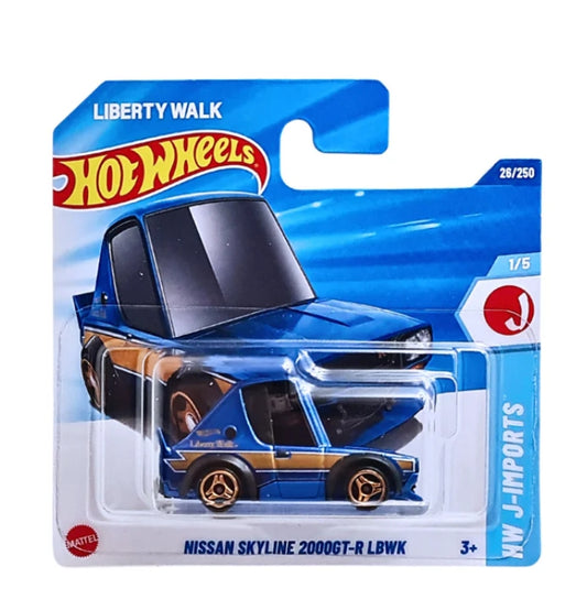 Hot Wheels HW J-IMPORTS - Nissan Skyline 2000GT-R LBWK