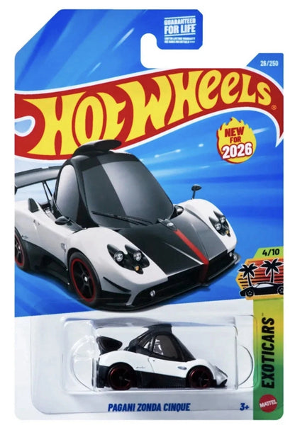 Hot Wheels Pagani Zonda Cinque Tooned Mainline