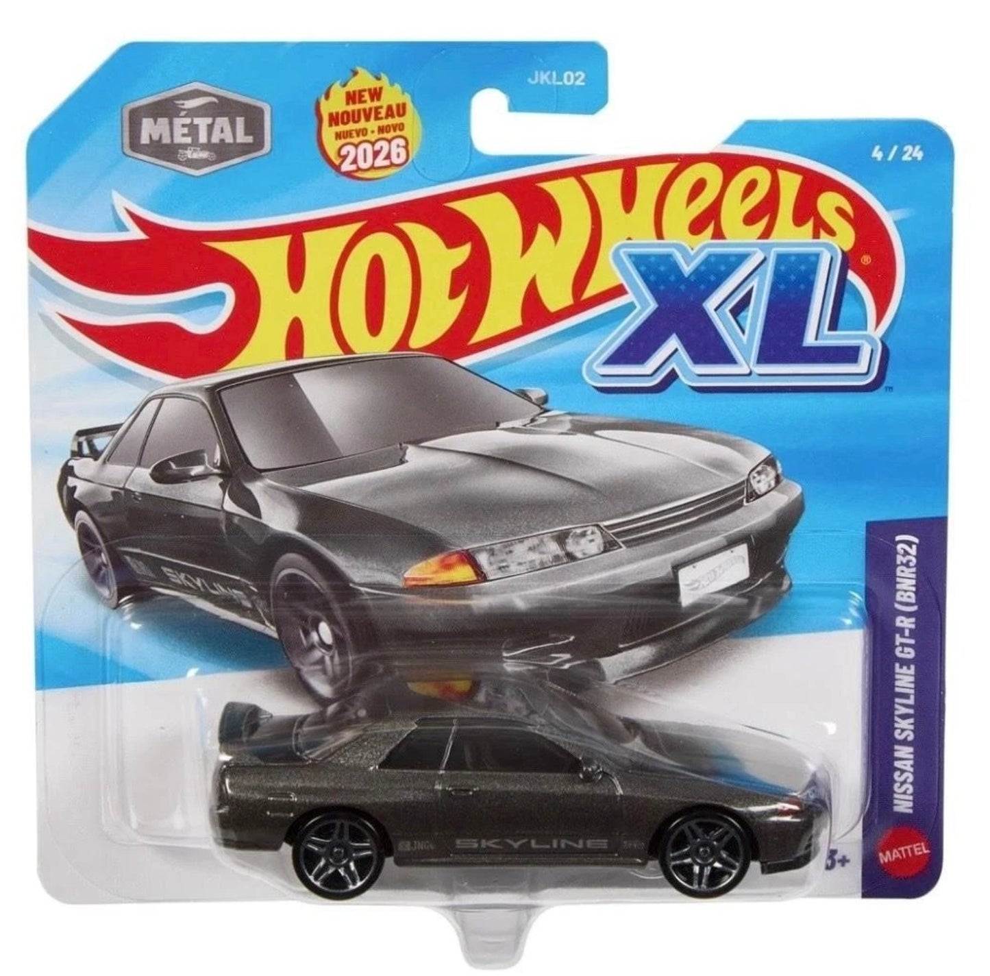 Hot Wheels 2026 XL Nissan Skyline GT-R (BNR32)