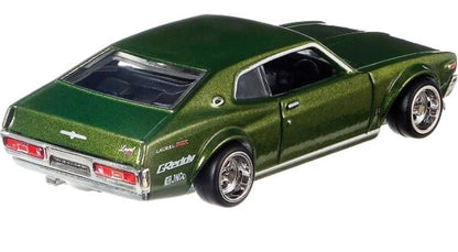 HOT WHEELS 1/64 CAR CULTURE JAPAN HISTORIC 2 - NISSAN LAUREL 2000 SGX GREEN
