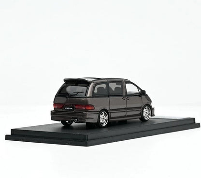 MORTAL 1/64 PREVIA MPV DIECAST MOCHA BROWN