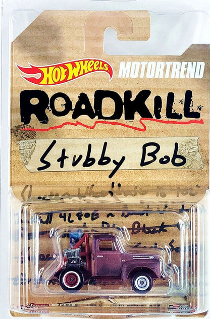 HOT WHEELS MOTORTREND 1/64 STUBBY BOB 190 FORD F6 " ROADKILL "